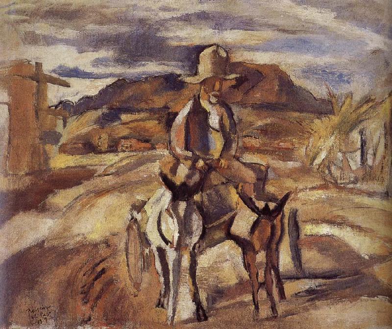 Jules Pascin Mexico-s old people